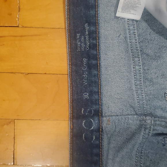 COS Wide Crop Jeans 30x26 - Picture 2 of 7